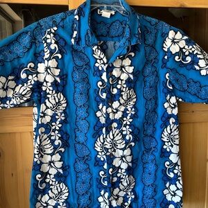 Local Design Hawaiian Button Down Shirt